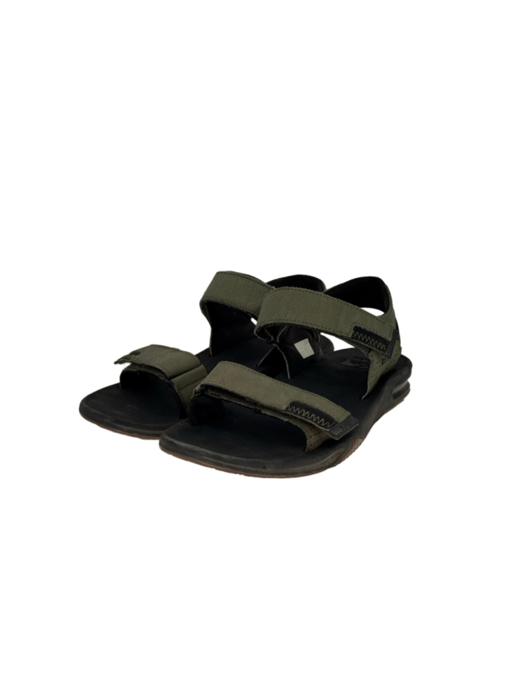 Men's Reef Sandals Olive and Black size 9 US